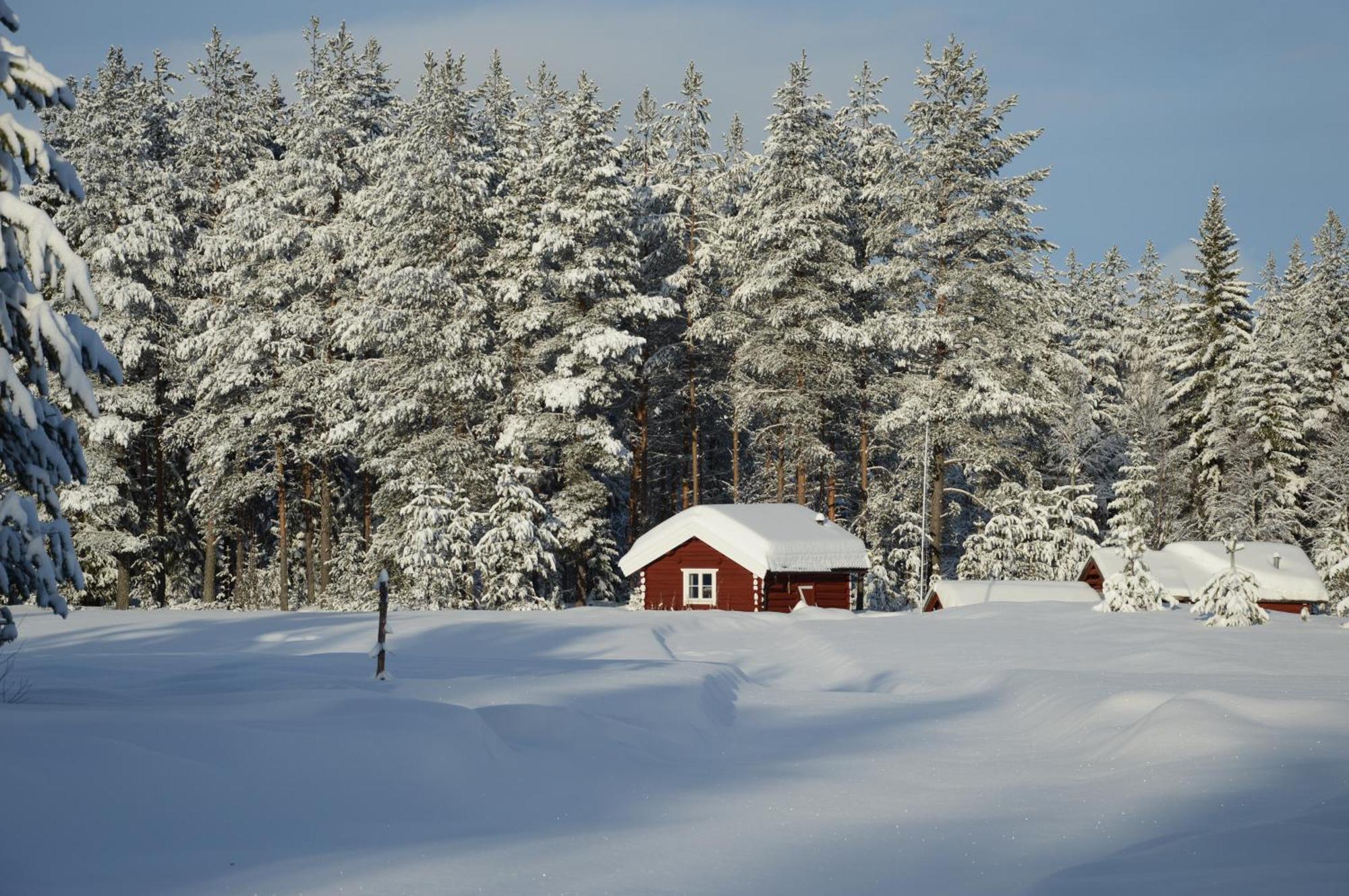 Hytte Anno 1721 Uten Internett, Strom, Vann - Men Med Rodmalt Utedo Ljørdal Exterior foto
